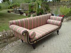 Regency ebonised beech antique sofa6.jpg